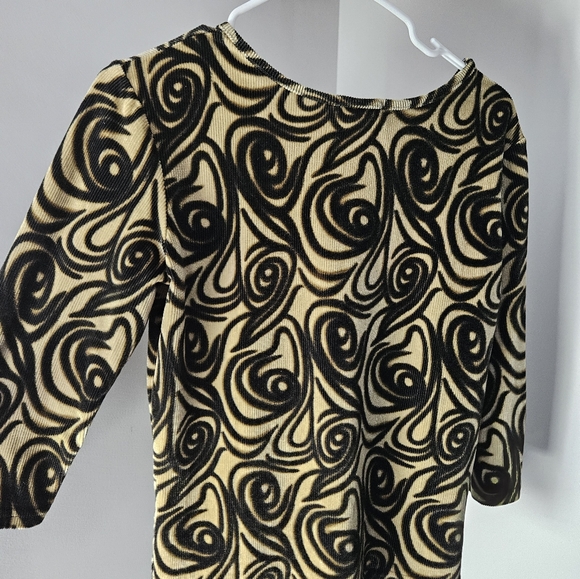 Vintage Velvet Swirly Top by D.B. sport - Picture 4 of 4